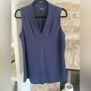 Nic + Zoe Sleeveless V Neck Popover Blouse - New with Tags